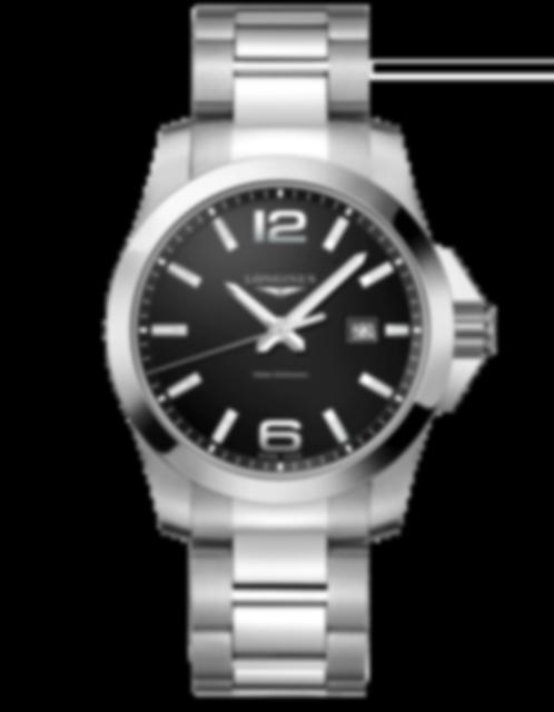 Men's watch / unisex LONGINES, Conquest / 43mm, SKU: L3.760.4.56.6 | watchphilosophy.co.uk