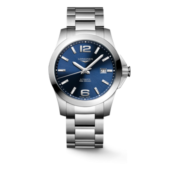 Men's watch / unisex  LONGINES, Conquest / 41mm, SKU: L3.777.4.99.6 | watchphilosophy.co.uk