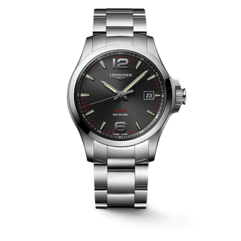 Men's watch / unisex  LONGINES, Conquest V.H.P. / 43mm, SKU: L3.726.4.56.6 | watchphilosophy.co.uk