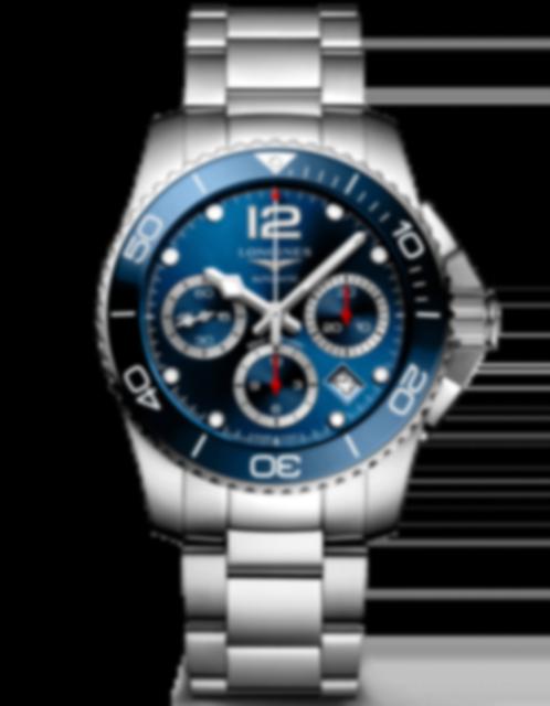 Men's watch / unisex LONGINES, HydroConquest / 41mm, SKU: L3.783.4.96.6 | watchphilosophy.co.uk