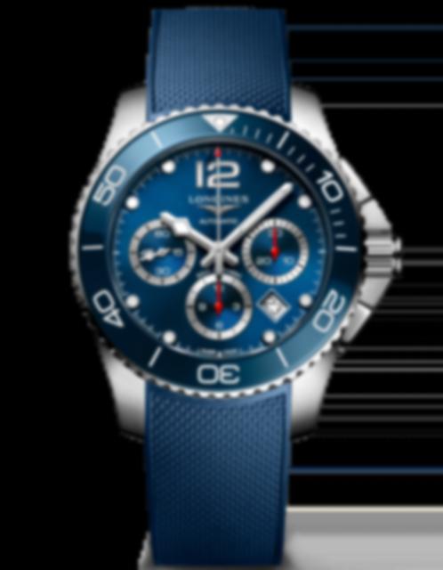 Men's watch / unisex LONGINES, HydroConquest / 43mm, SKU: L3.883.4.96.9 | watchphilosophy.co.uk