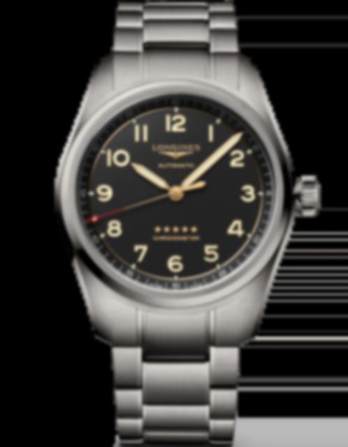 Men's watch / unisex LONGINES, Spirit / 42mm, SKU: L3.811.1.53.6 | watchphilosophy.co.uk