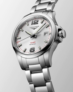 Men's watch / unisex  LONGINES, Conquest V.H.P. / 41mm, SKU: L3.716.4.76.6 | watchphilosophy.co.uk