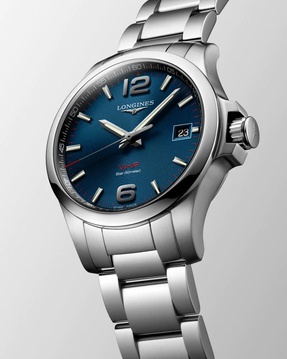 Men's watch / unisex  LONGINES, Conquest V.H.P. / 41mm, SKU: L3.716.4.96.6 | watchphilosophy.co.uk
