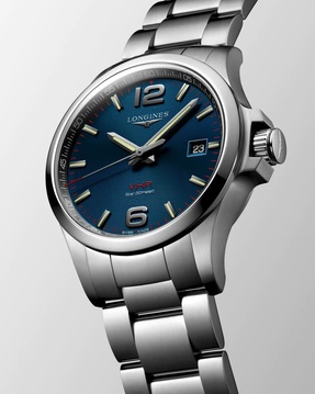 Men's watch / unisex  LONGINES, Conquest V.H.P. / 43mm, SKU: L3.726.4.96.6 | watchphilosophy.co.uk