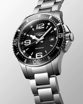 Men's watch / unisex  LONGINES, HydroConquest / 39mm, SKU: L3.730.4.56.6 | watchphilosophy.co.uk