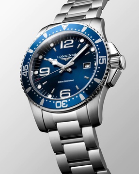 Men's watch / unisex  LONGINES, HydroConquest / 44mm, SKU: L3.840.4.96.6 | watchphilosophy.co.uk