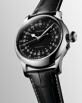 Men's watch / unisex  LONGINES, Heritage Avigation TWENTY-FOUR HOURS / 47.50mm, SKU: L2.751.4.53.4 | watchphilosophy.co.uk