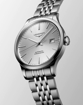 Men's watch / unisex  LONGINES, Watchmaking Tradition Record Collection / 40mm, SKU: L2.821.4.72.6 | watchphilosophy.co.uk
