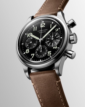 Men's watch / unisex  LONGINES, Heritage Avigation Bigeye / 41mm, SKU: L2.816.4.53.2 | watchphilosophy.co.uk