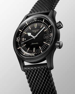 Men's watch / unisex  LONGINES, Legend Diver Watch / 42mm, SKU: L3.774.2.50.9 | watchphilosophy.co.uk