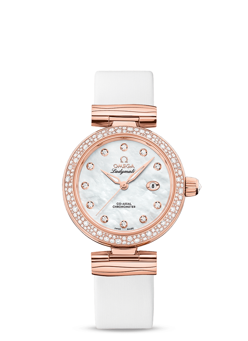 Ladies' watch  OMEGA, De Ville Ladymatic Co Axial Chronometer / 34mm, SKU: 425.67.34.20.55.008 | watchphilosophy.co.uk