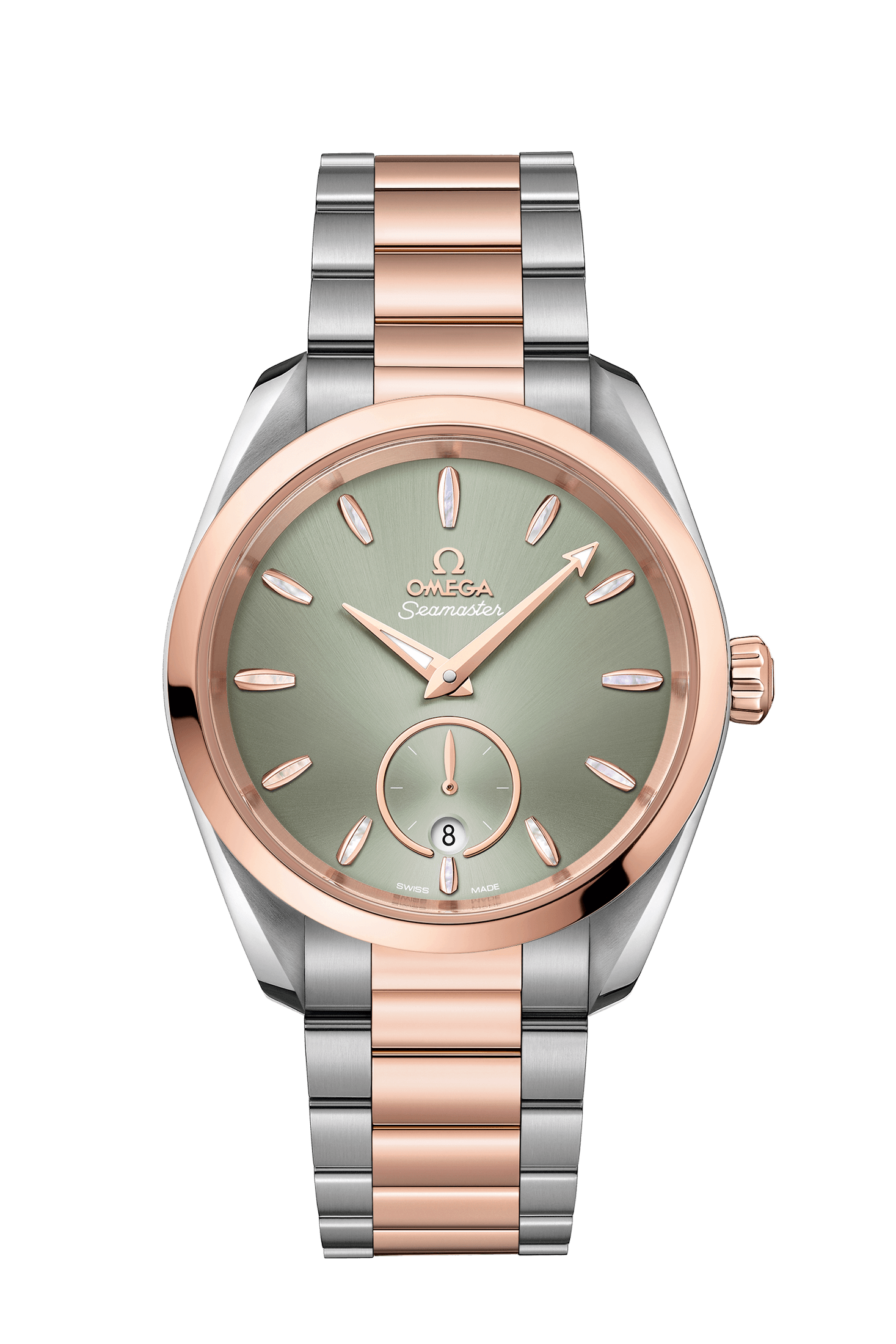 Ladies' watch  OMEGA, Seamaster Aqua Terra 150m Co Axial Master Chronometer Small Seconds / 38mm, SKU: 220.20.38.20.10.001 | watchphilosophy.co.uk