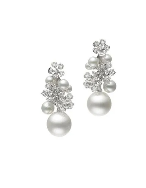 Women Jewellery  MIKIMOTO, Mikimoto Bloom Collection, SKU: PE1670NDW | watchphilosophy.co.uk