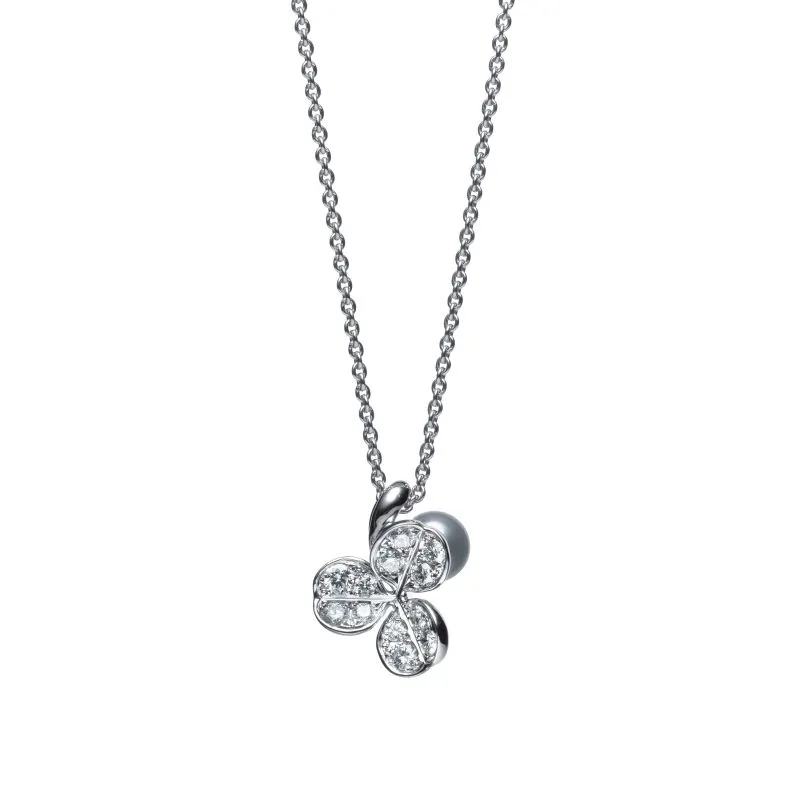 Women Jewellery  MIKIMOTO, Fortune Leaves Collection, SKU: PP20404DW | watchphilosophy.co.uk