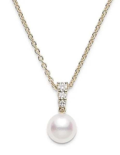 Women Jewellery  MIKIMOTO, Morning Dew, SKU: PPL403DK | watchphilosophy.co.uk