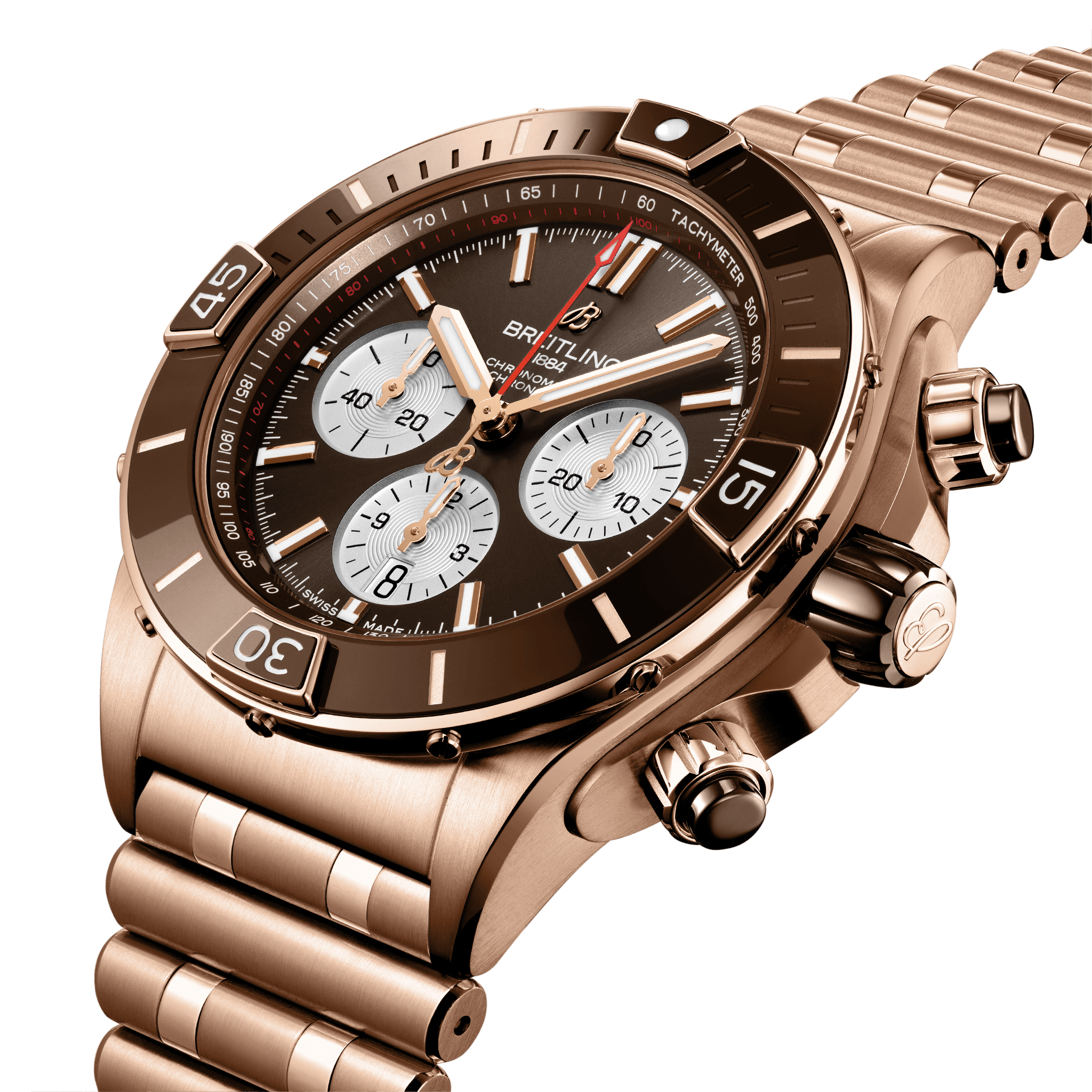Men's watch / unisex BREITLING, Super Chronomat B01 / 44mm, SKU: RB0136E31Q1R1 | watchphilosophy.co.uk