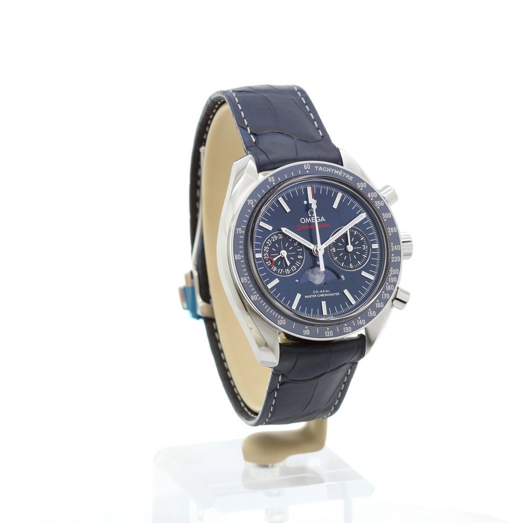 Men's watch / unisex  OMEGA, Speedmaster Moonphase / 44.25mm, SKU: 304.33.44.52.03.001 | watchphilosophy.co.uk