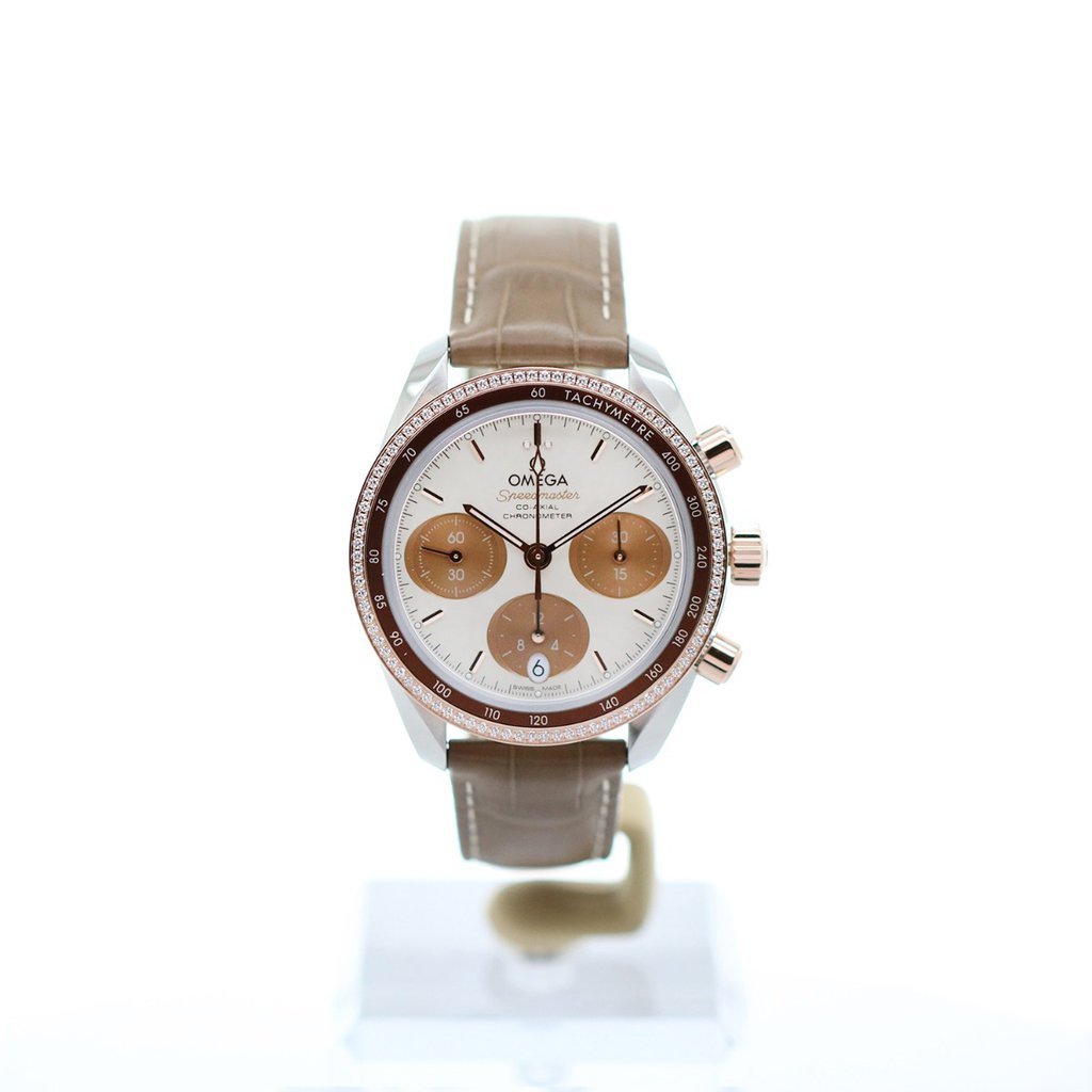 Ladies' watch  OMEGA, Speedmaster 38 Co Axial Chronometer Chronograph / 38mm, SKU: 324.28.38.50.02.002 | watchphilosophy.co.uk